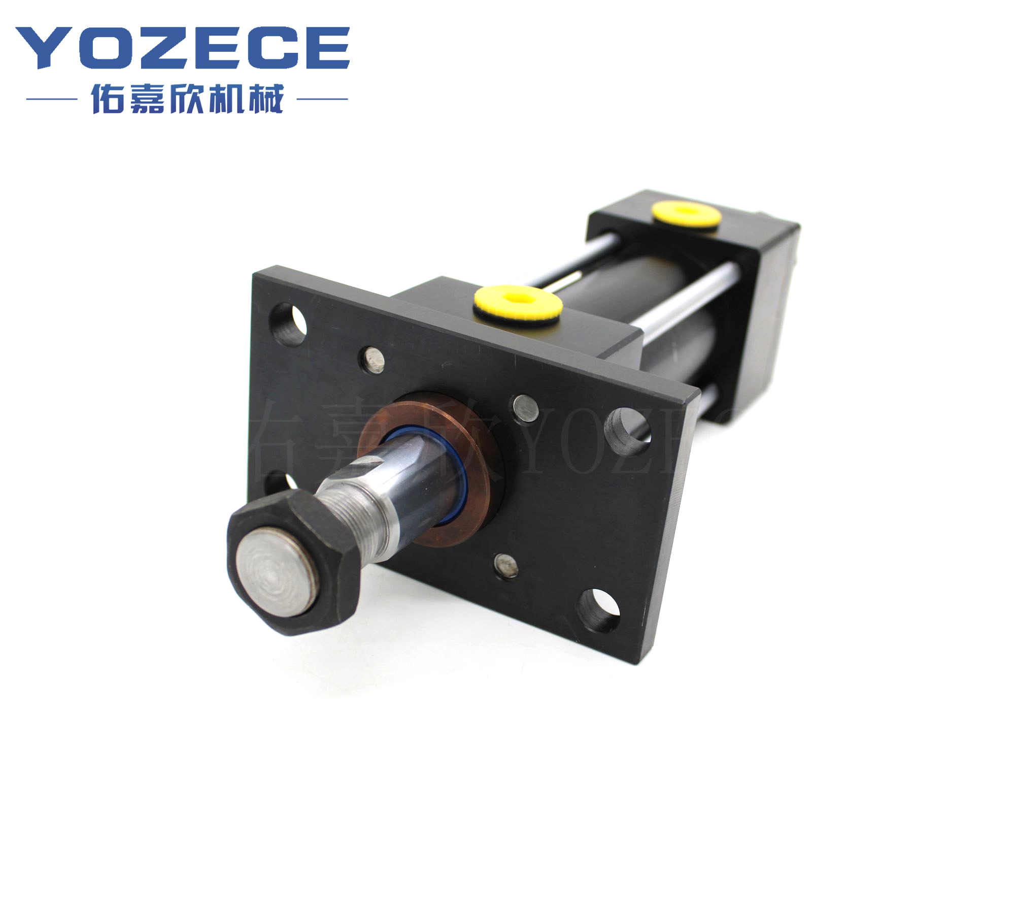 Head Flange Double Rod Tie-Rod Hydraulic Cylinder