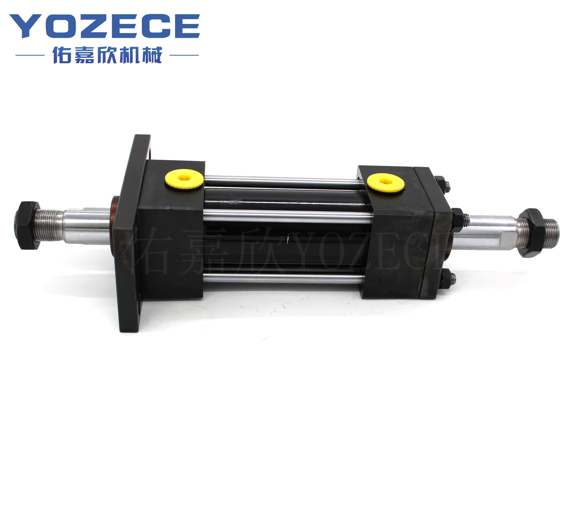 Head Flange Double Rod Tie-Rod Hydraulic Cylinder