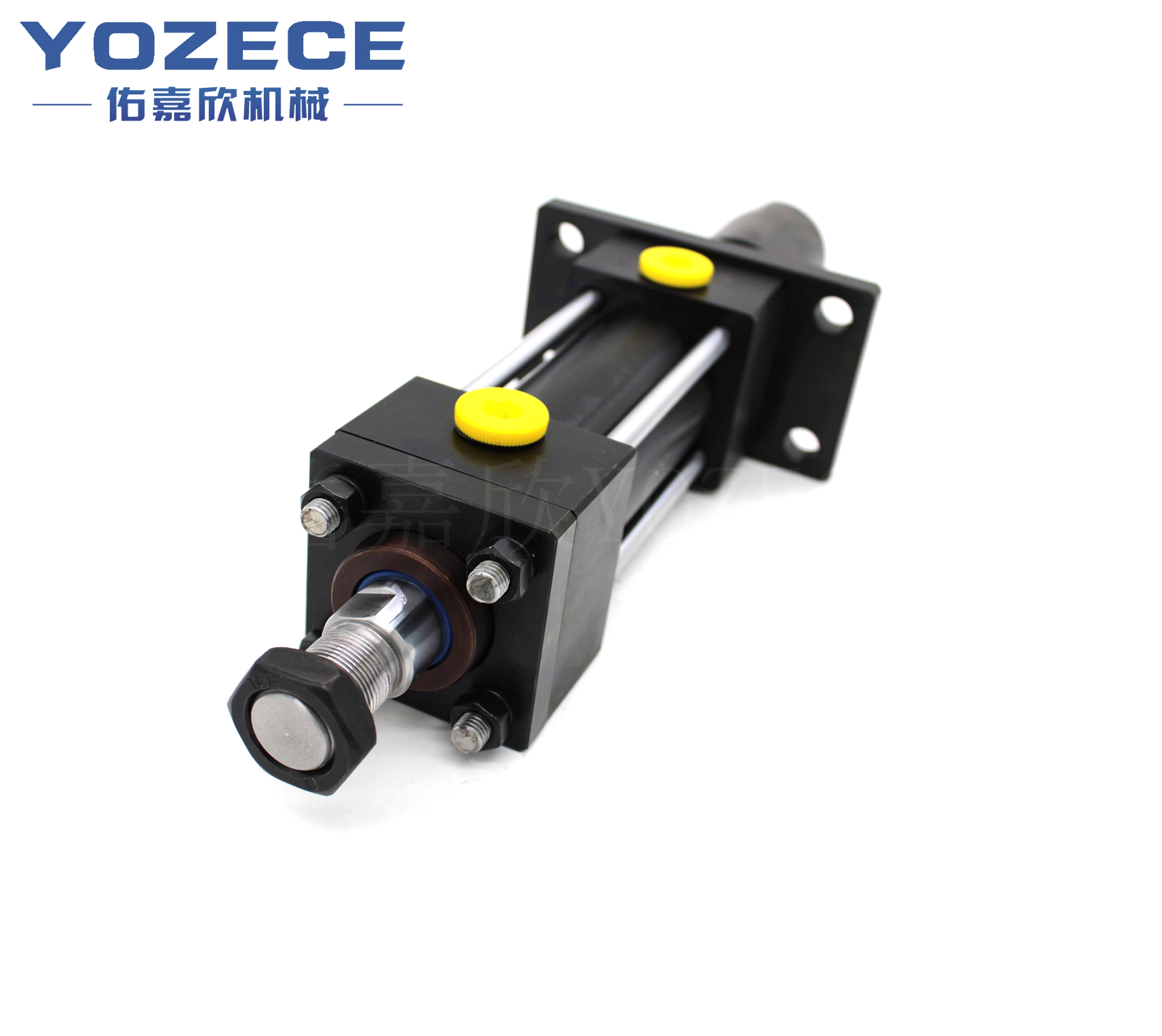 Head Flange Stroke Adjustable Tie-Rod Hydraulic Cylinder