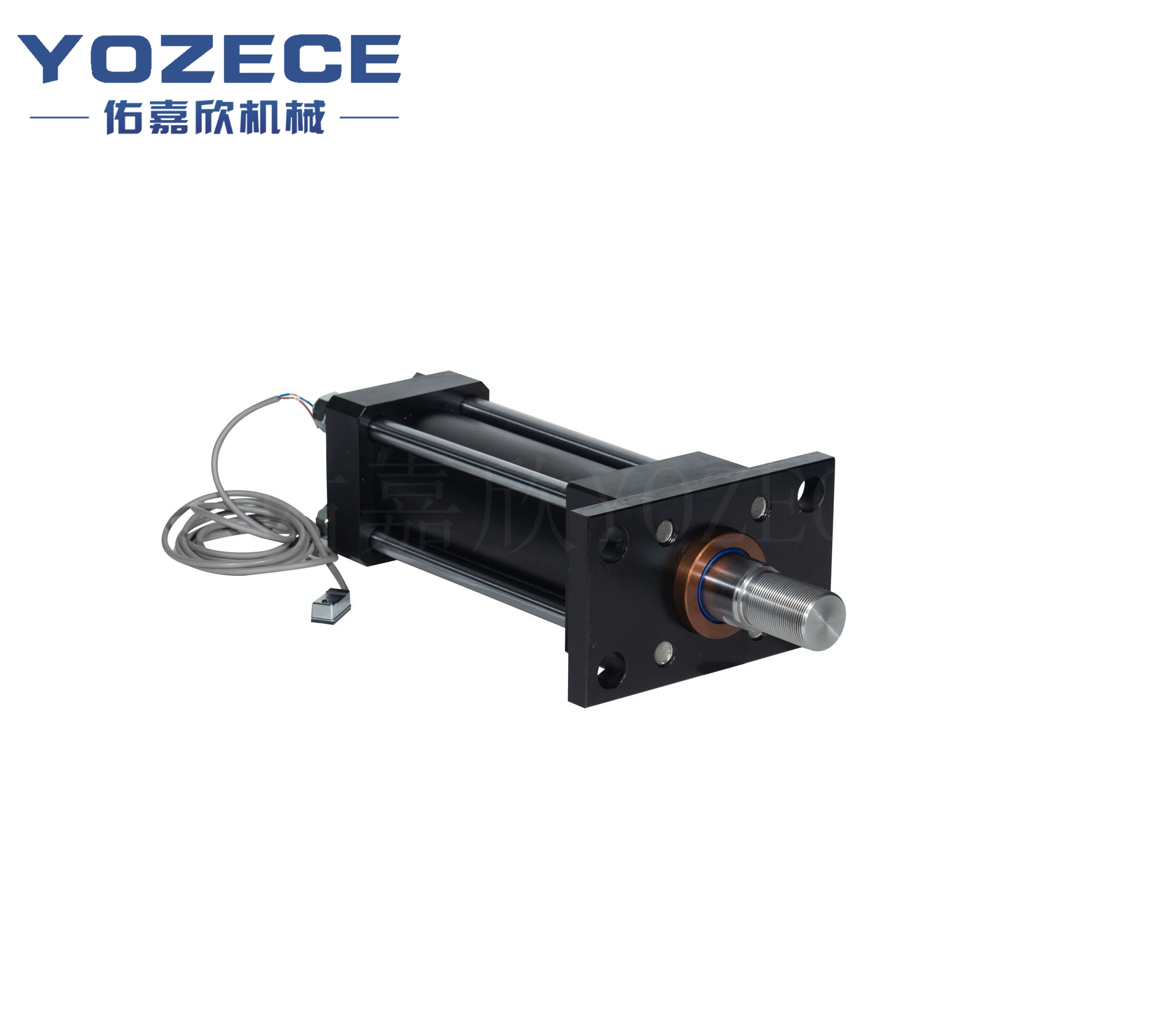 Head Flange Magnetic Tie-Rod Hydraulic Cylinder