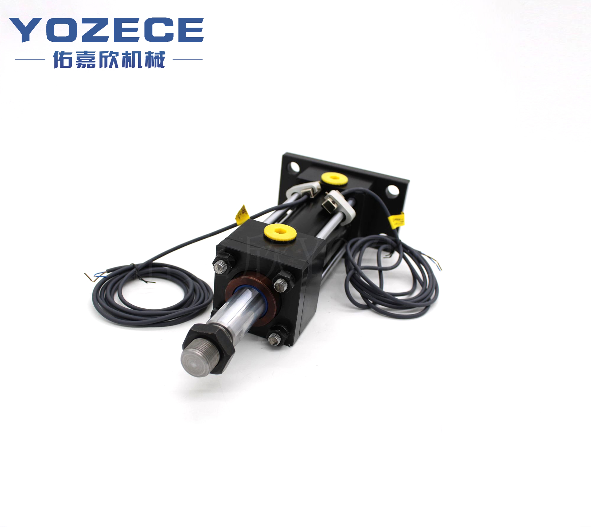 Head Flange Magnetic Double Rod Tie-Rod Hydraulic Cylinder