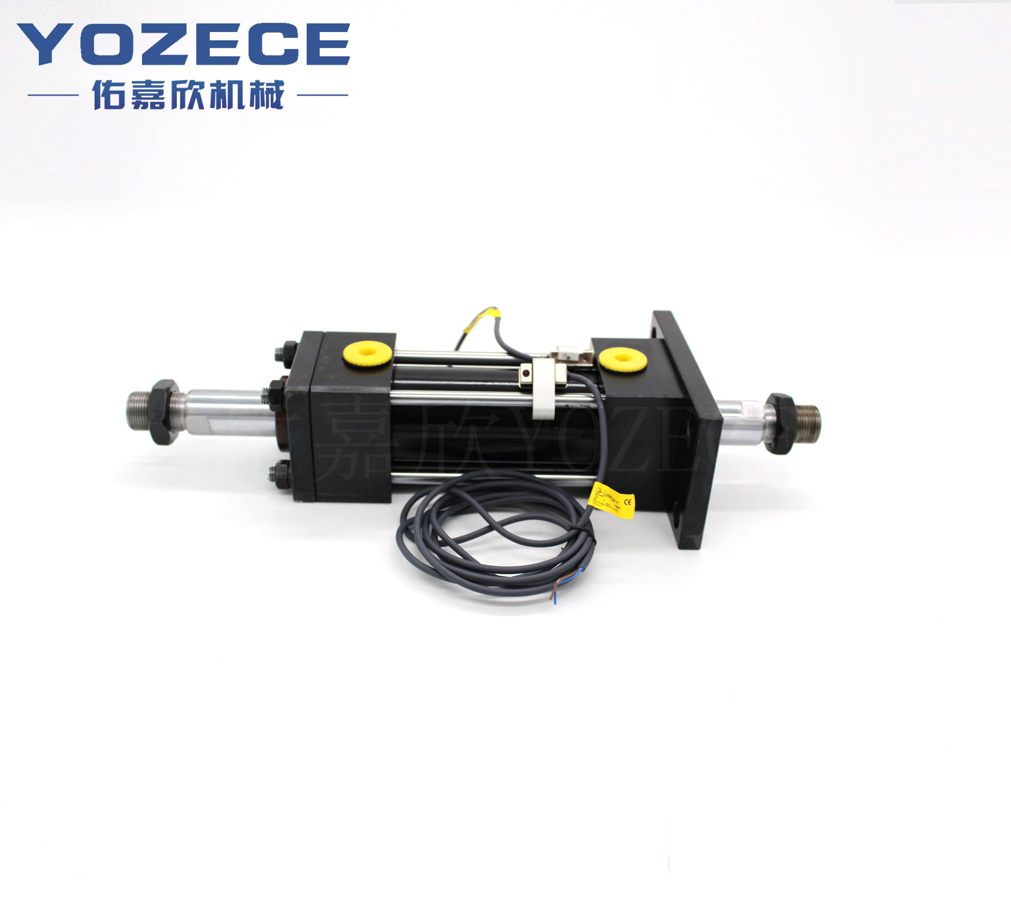 Head Flange Magnetic Double Rod Tie-Rod Hydraulic Cylinder