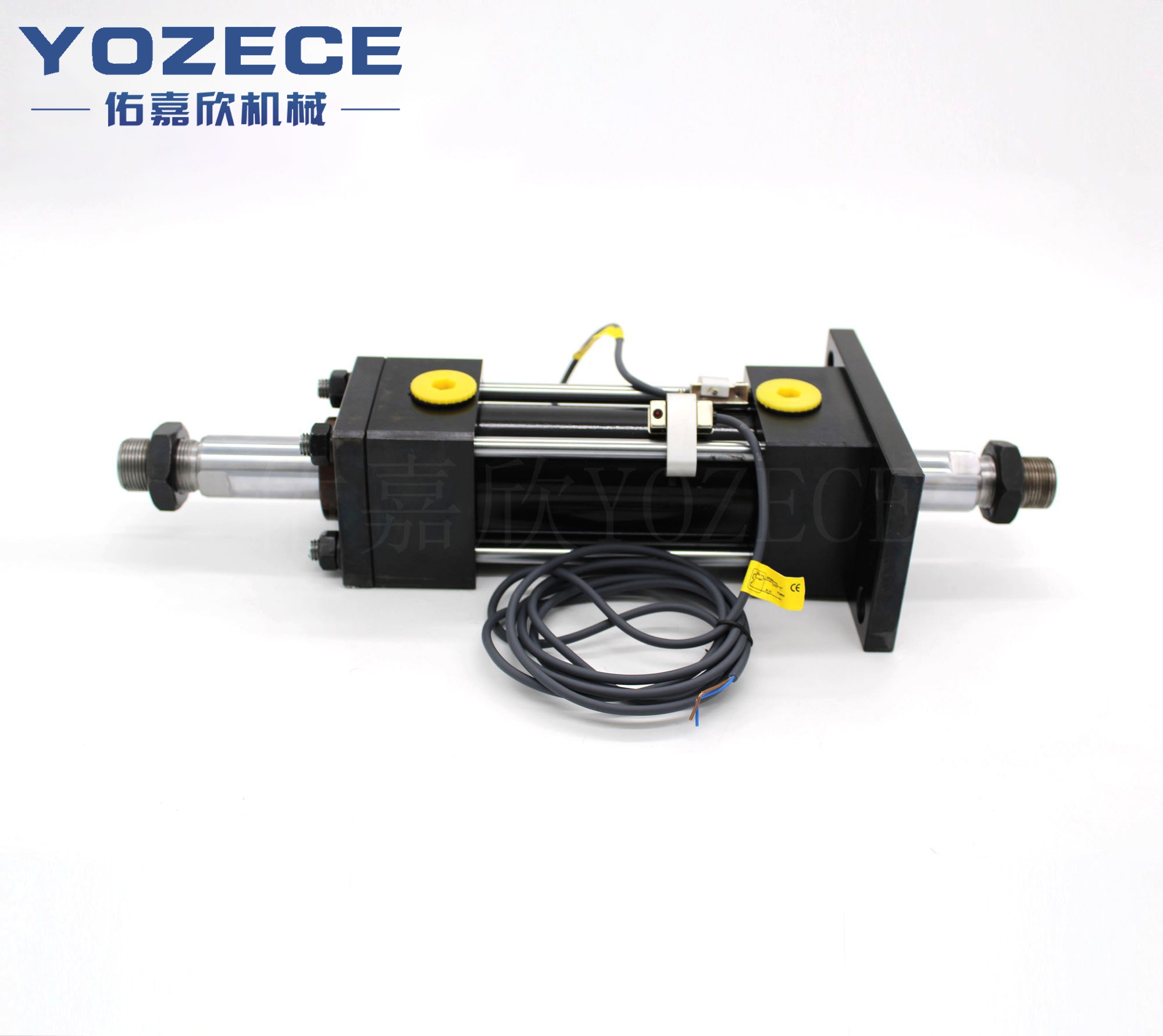 Rear Flange Magnetic Double Rod Tie-Rod Hydraulic Cylinder