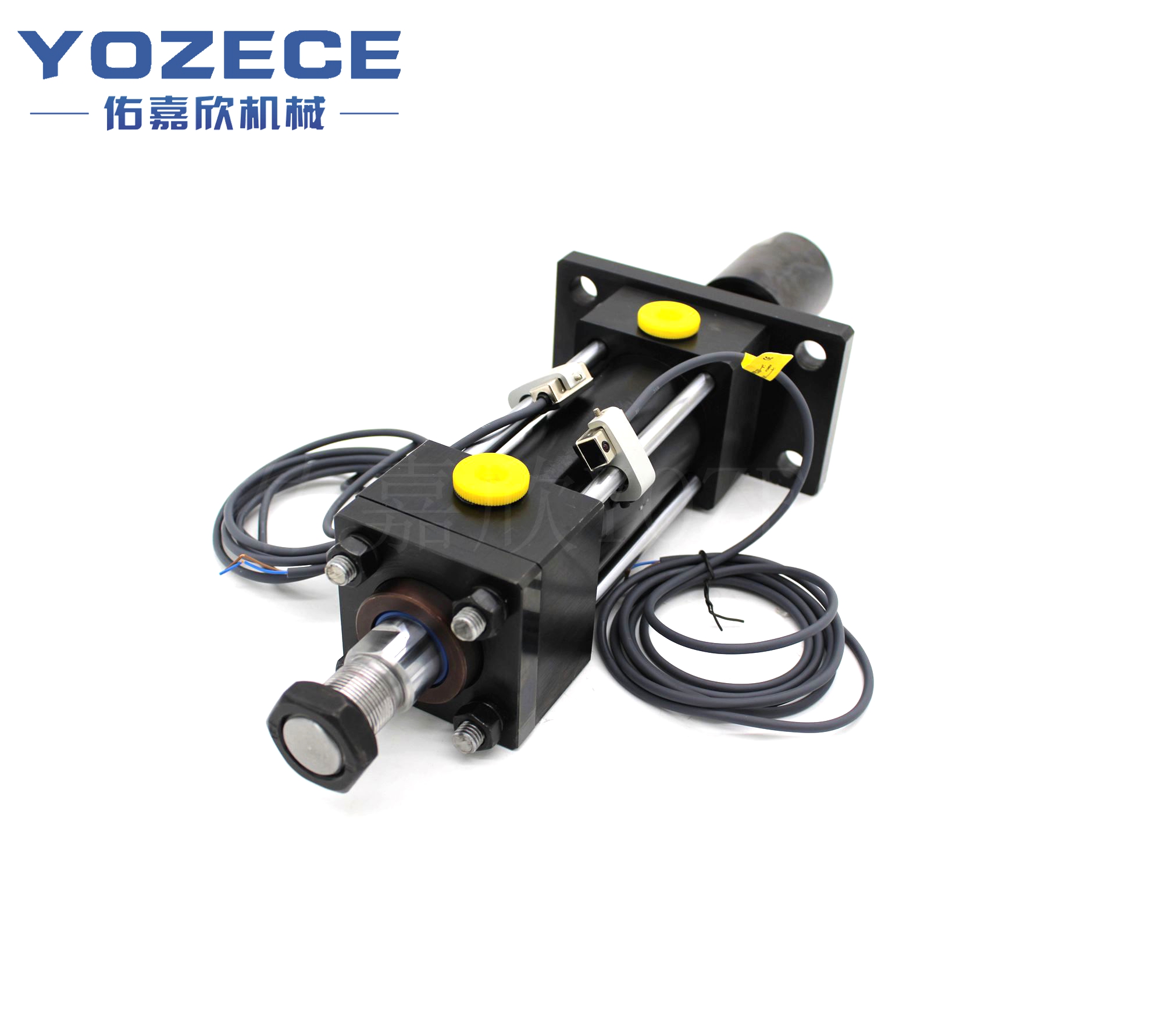 Rear Flange Magnetic Stroke Adjustable Tie-Rod Hydraulic Cylinder