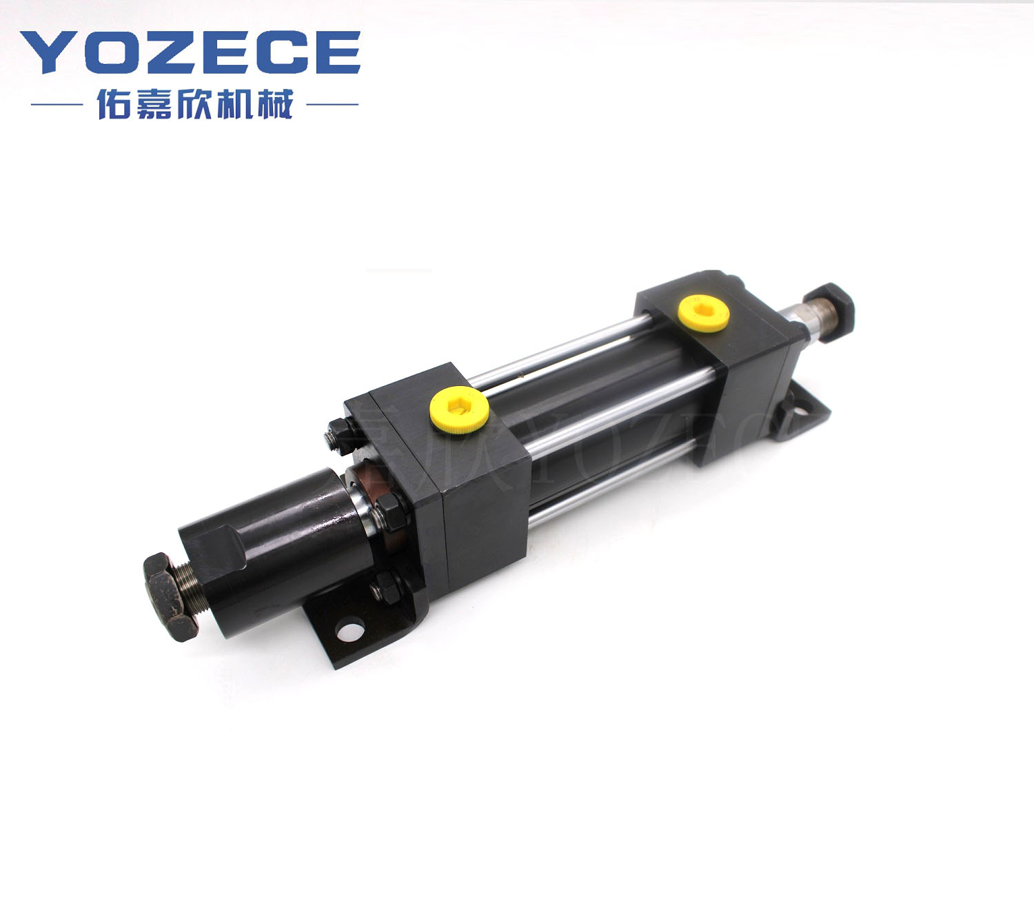 End Foot Magnetic Stroke Adjustable Tie-rod Hydraulic Cylinder