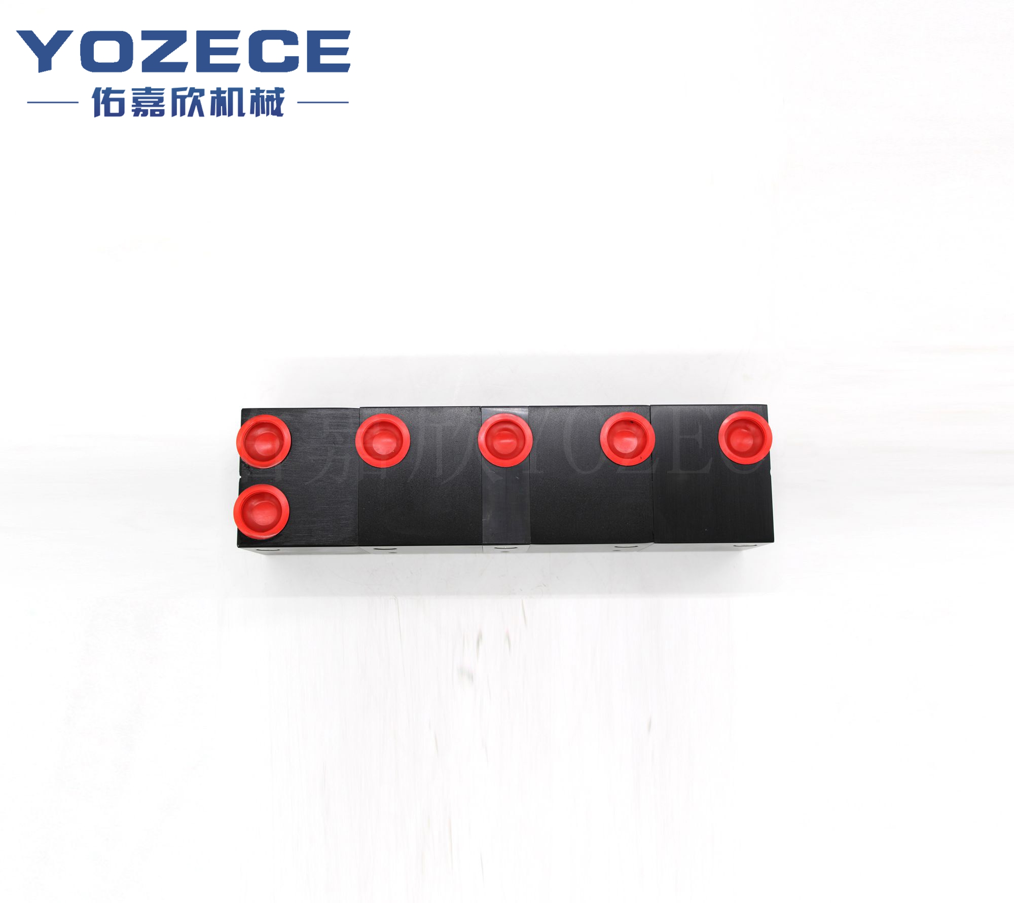 Vertical storage four-way vehicle/Synchronizing cylinder for AGV