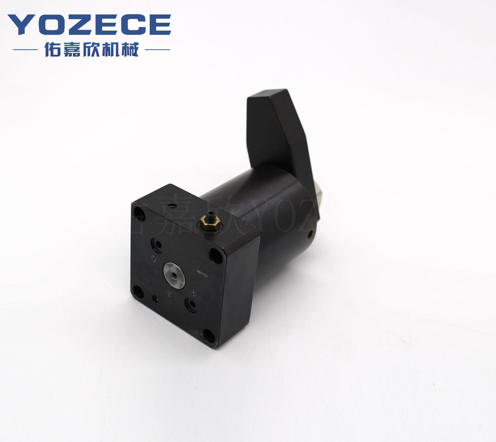 Ports Against Mounting Plate With Governor Cylinder