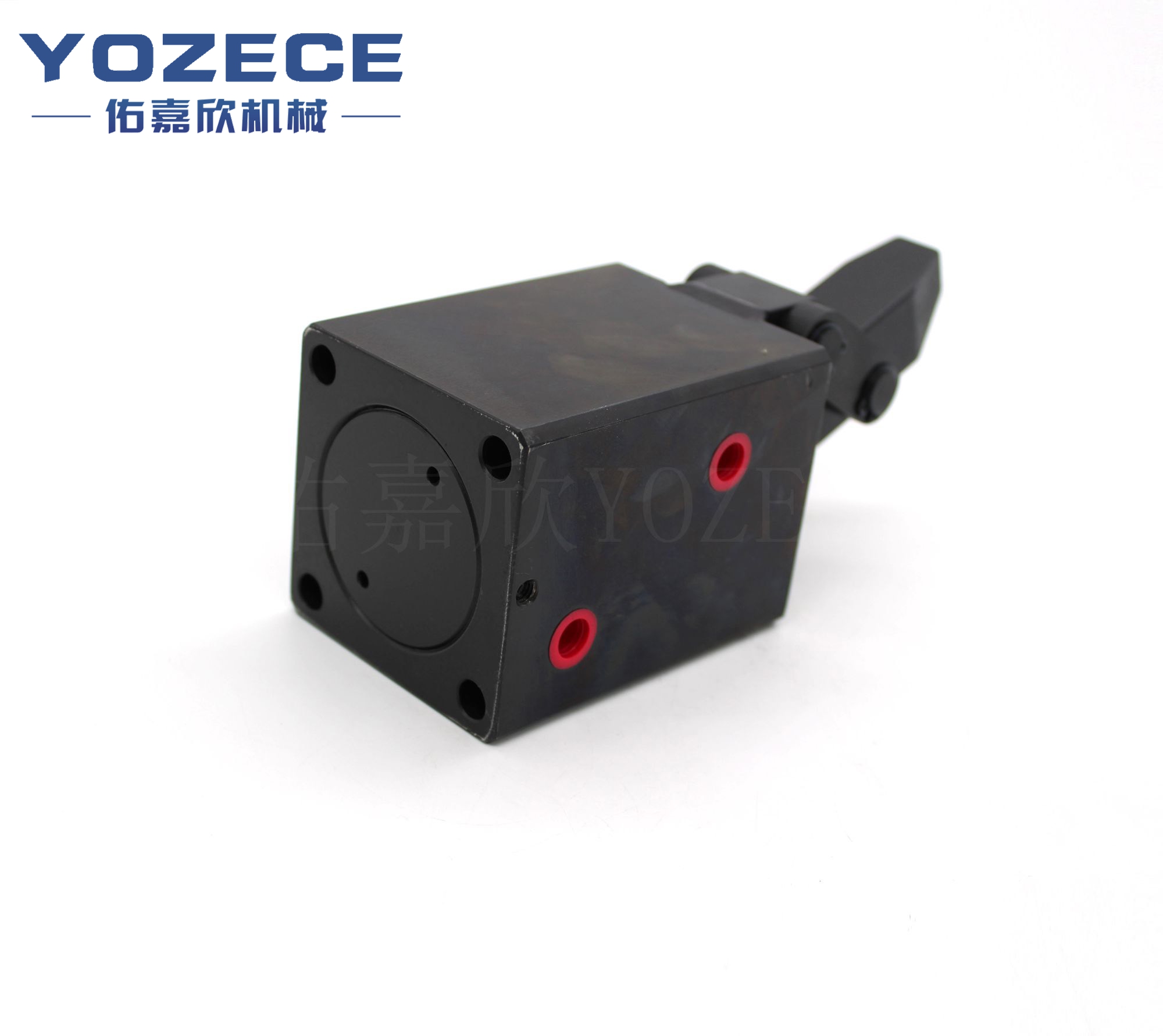 Standard Straight Line Clamping Ports Against Mounting Plate Cylinder