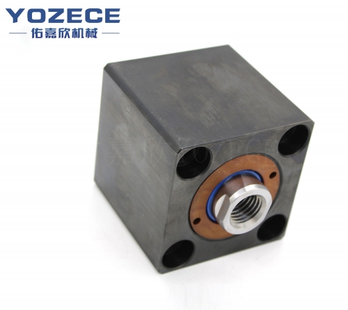 Rear Ports Against Mounting Plate Compact Hydraulic Cylinder