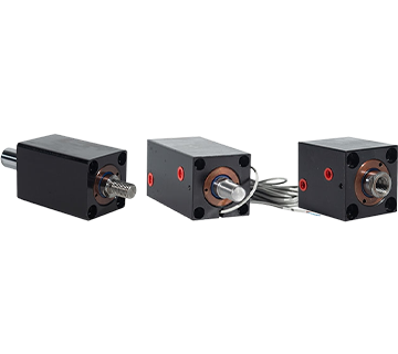 Compact hydraulic cylinders